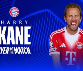 bob半岛体育app下载-梅开二度，凯恩当选拜仁vs圣吉罗斯全场联合最佳球员